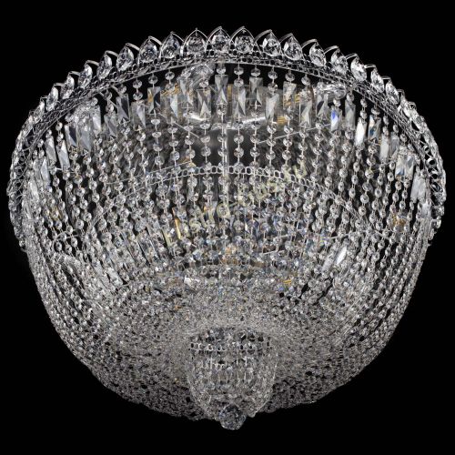 Люстра Хрустальный Каскад №2 - 15 ламп в Подольске Гусь Хрустальный