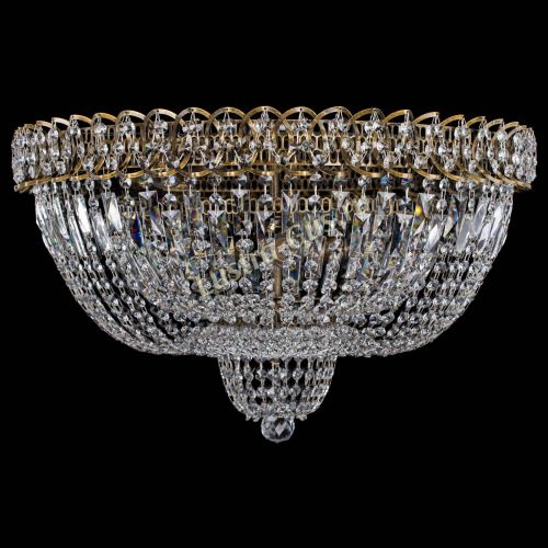 Люстра Хрустальный Каскад №2 под бронзу в Подольске Гусь Хрустальный