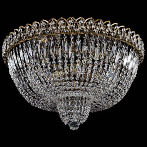 Люстра Хрустальный Каскад №2 под бронзу в Подольске Гусь Хрустальный