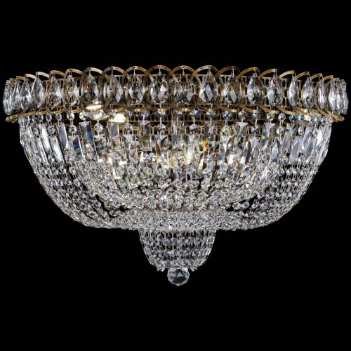 Люстра Хрустальный Каскад №2 журавлик под бронзу в Подольске Гусь Хрустальный