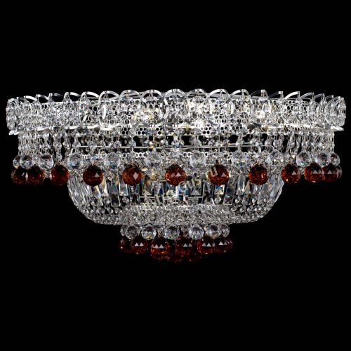 Люстра Хрустальный каскад №3 Шар чайная в Подольске Гусь Хрустальный