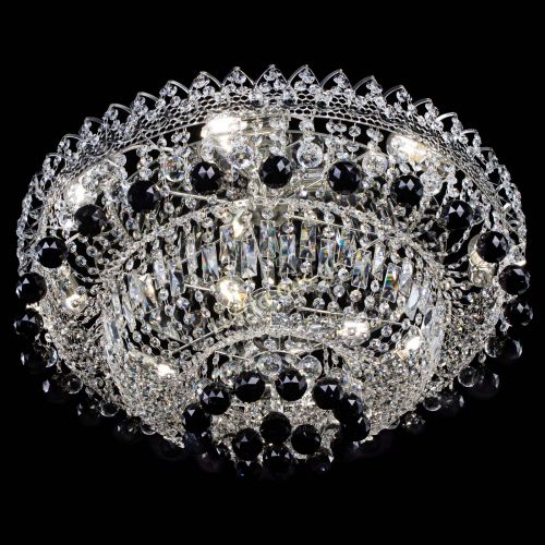 Люстра Хрустальный каскад №3 Шар черная в Подольске Гусь Хрустальный
