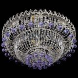 Люстра Хрустальный каскад №3 Шар фиолетовая в Подольске Люстра Хрустальный каскад №3 Шар фиолетовая в Подольске