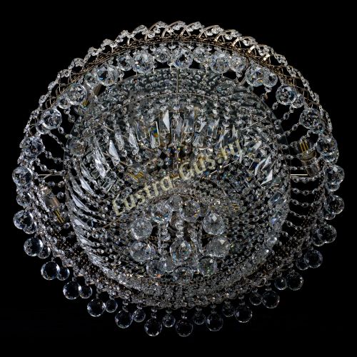 Люстра Хрустальный каскад №3 Шар 700 мм в Подольске Гусь Хрустальный