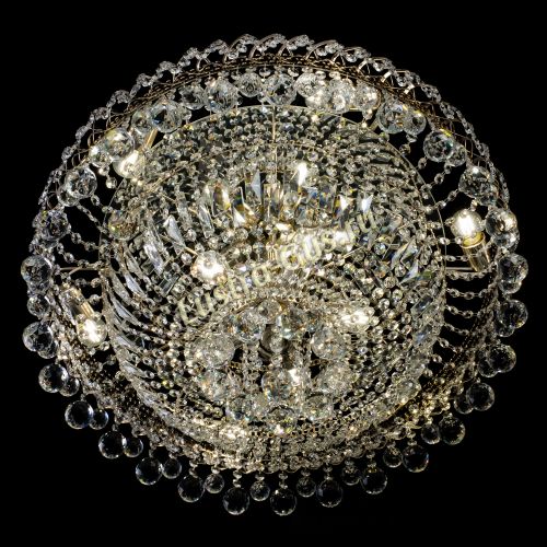 Люстра Хрустальный каскад №3 Шар 700 мм в Подольске Гусь Хрустальный