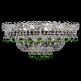 Люстра Хрустальный каскад №3 Шар зеленая в Подольске Люстра Хрустальный каскад №3 Шар зеленая в Подольске
