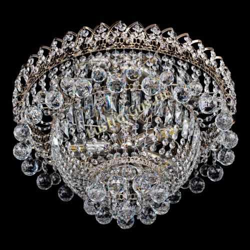 Люстра Хрустальный каскад №3 Шар в Подольске Гусь Хрустальный