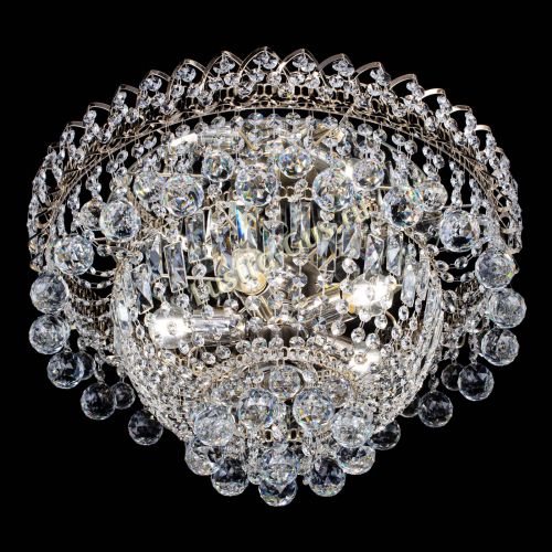 Люстра Хрустальный каскад №3 Шар в Подольске Гусь Хрустальный