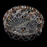 Люстра Каскад Ажур 700 мм чайный в Подольске Люстра Каскад Ажур 700 мм чайный в Подольске