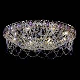 Люстра Каскад Ажур 700 мм фиолетовый в Подольске Люстра Каскад Ажур 700 мм фиолетовый в Подольске