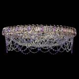 Люстра Каскад Ажур 700 мм фиолетовый в Подольске Люстра Каскад Ажур 700 мм фиолетовый в Подольске