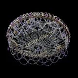 Люстра Каскад Ажур 700 мм фиолетовый в Подольске Люстра Каскад Ажур 700 мм фиолетовый в Подольске