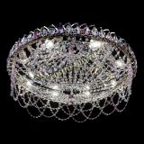 Люстра Каскад Ажур 700 мм розовый в Подольске Люстра Каскад Ажур 700 мм розовый в Подольске