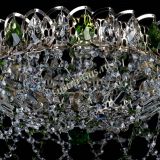 Люстра Хрустальный Каскад Ажур зеленый в Подольске Люстра Хрустальный Каскад Ажур зеленый в Подольске