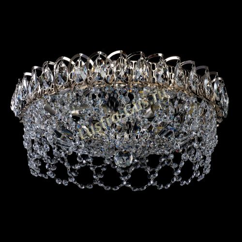 Люстра Хрустальный Каскад Ажур в Подольске Гусь Хрустальный