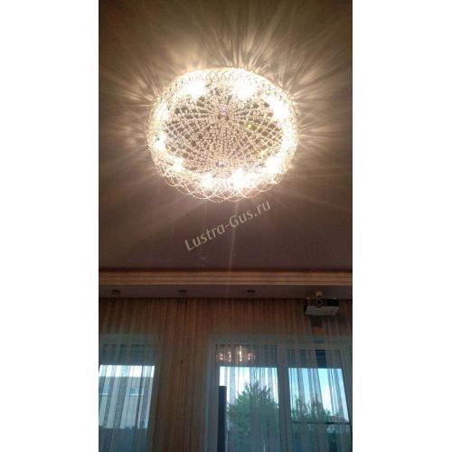 Люстра Хрустальный Каскад Ажур в Подольске Гусь Хрустальный