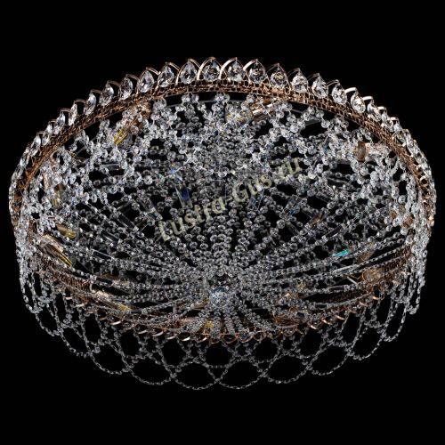 Люстра Хрустальный Каскад Ажур в Подольске Гусь Хрустальный