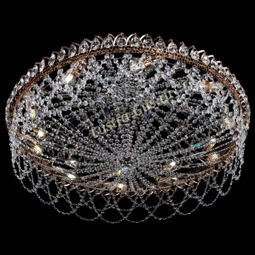 Люстра Хрустальный Каскад Ажур в Подольске Гусь Хрустальный