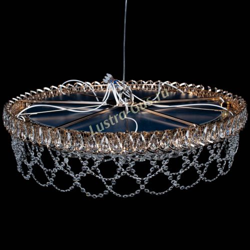 Люстра Хрустальный Каскад Ажур в Подольске Гусь Хрустальный