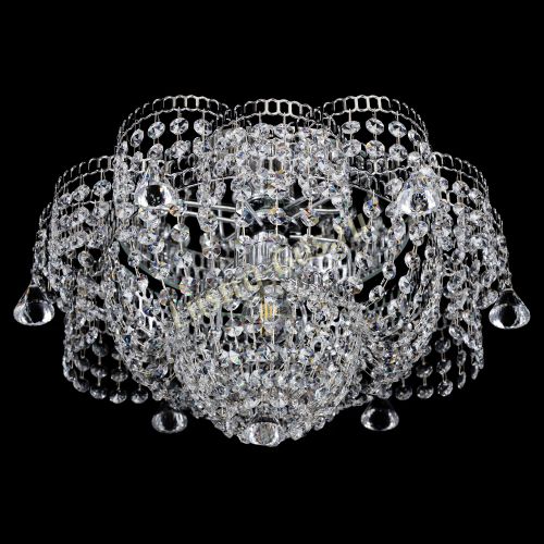 Люстра Камелия №1 шар в Подольске Гусь Хрустальный