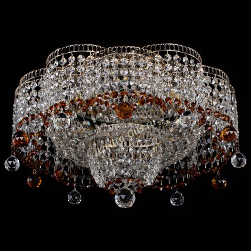 Люстра Камелия №4 чайная в Подольске Гусь Хрустальный