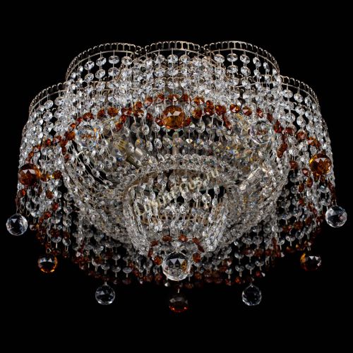 Люстра Камелия №4 чайная в Подольске Гусь Хрустальный