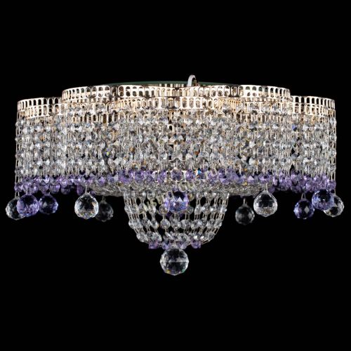 Люстра Камелия №4 фиолетовая в Подольске Люстра Камелия №4 фиолетовая в Подольске
