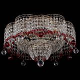Люстра Камелия №4 красная в Подольске