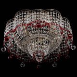 Люстра Камелия №4 красная в Подольске