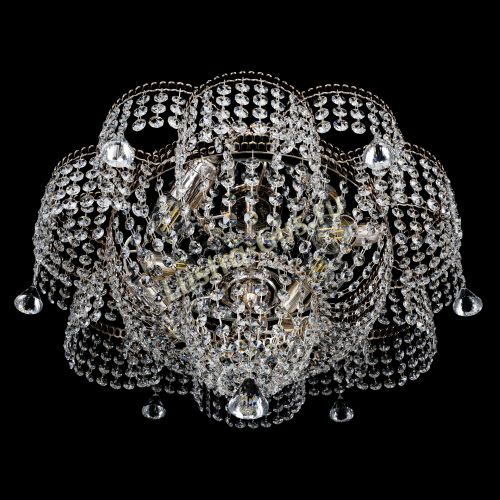 Люстра Камелия №4 конус в Подольске Гусь Хрустальный