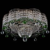 Люстра Камелия №4 зеленая в Подольске