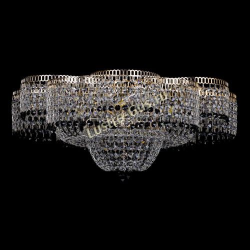 Люстра Камелия №1 черная в Подольске Гусь Хрустальный