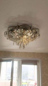 Люстра Камея №1 под бронзу в Подольске отзыв и фото покупателя