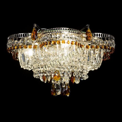 Люстра Камея №1 - 3 лампы чайная в Подольске Гусь Хрустальный