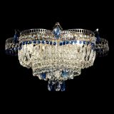 Люстра Камея №1 - 3 лампы синяя в Подольске