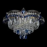 Люстра Камея №1 - 3 лампы синяя в Подольске