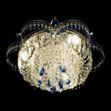 Люстра Камея №1 - 3 лампы синяя в Подольске