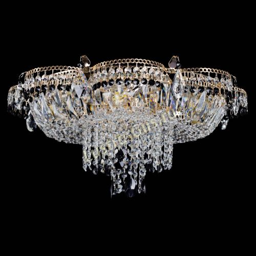 Люстра Камея №1 черная в Подольске Гусь Хрустальный