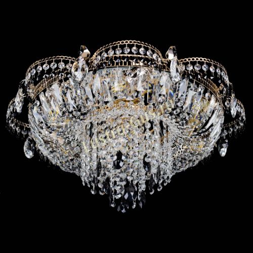 Люстра Камея №1 черная в Подольске Гусь Хрустальный