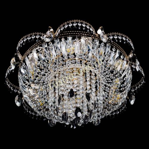 Люстра Камея №1 черная в Подольске Гусь Хрустальный