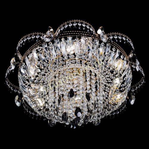 Люстра Камея №1 черная в Подольске Гусь Хрустальный