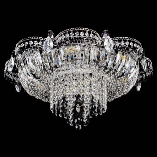 Люстра Камея №1 черная в Подольске Гусь Хрустальный