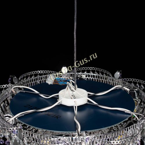 Люстра Камея №1 фиолетовая в Подольске Гусь Хрустальный