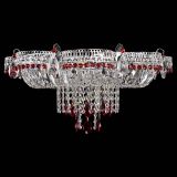 Люстра Камея №1 красная в Подольске