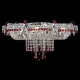 Люстра Камея №1 красная в Подольске