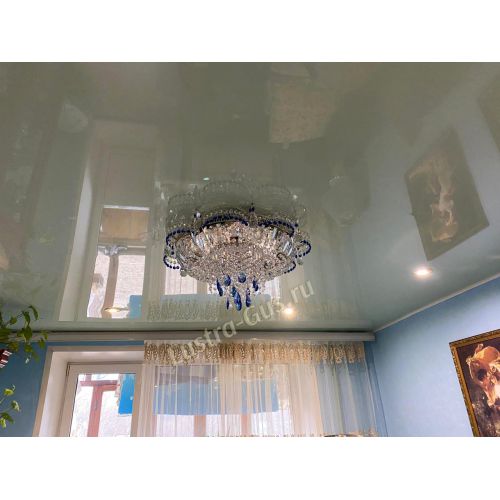 Люстра Камея №1 синяя в Подольске Гусь Хрустальный