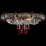 Люстра Камея №4 под бронзу красная в Подольске Люстра Камея №4 под бронзу красная в Подольске