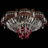 Люстра Камея №4 под бронзу красная в Подольске Люстра Камея №4 под бронзу красная в Подольске