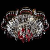 Люстра Камея №4 под бронзу красная в Подольске Люстра Камея №4 под бронзу красная в Подольске