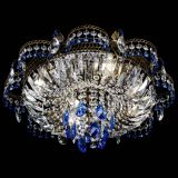 Люстра Камея №4 под бронзу синяя в Подольске Люстра Камея №4 под бронзу синяя в Подольске